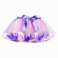 thumbnail image 1 of Godom Kids Ballet Tutu Skirt 2T-15T Gymnastics Dance Dress Cosplay Party Clothes Elastic Waist,Light Purple, 1 of 4