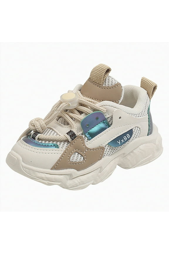 Kids Shoes Kids Lightweight Breathable Strap Athletic Shoes Running Shoe