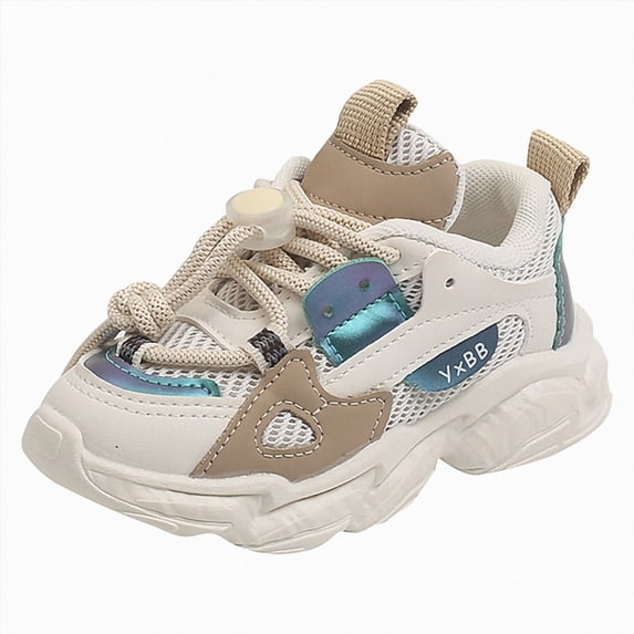 Godom Kids Shoes Kids Lightweight Breathable Strap Athletic Shoes Running Shoe