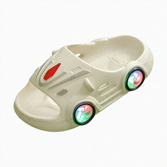 Godom Kids Slippers Non-Slip Open Toe Super Soft Comfy Thick Sole Slipper Beach Water Shoes