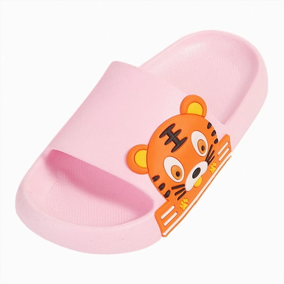 Godom Kids Slippers Non-Slip Super Soft Slides Bathroom Thick Sole Sandals Kid Cloud Slides