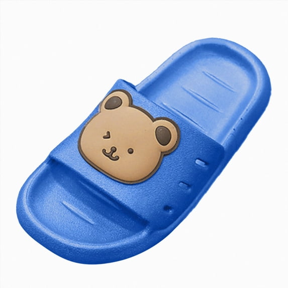 Godom Kids Slippers Non-Slip Super Soft Slides Bathroom Thick Sole Sandals Toddler/Little/Big Kid