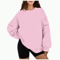thumbnail image 1 of Godom Oversized Sweatshirts for Women Crewneck Y2k Hoodies Sweaters Casual Tops Comfy Fall Fashion Pullover Outfits Winter Clothes, 1 of 5