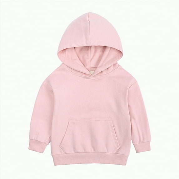 Godom Pullover Hoodies Top for Kids Baby Boys Girls Child Hooded Sweatshirt Long Sleeve Shirt with Pocket