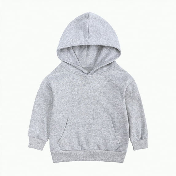 Godom Pullover Hoodies Top for Kids Baby Boys Girls Child Hooded Sweatshirt Long Sleeve Shirt with Pocket