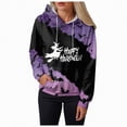 thumbnail image 1 of Godom Pumpkin Hooded for Women Fall Y2K Hoodies Halloween Pumpkin Face Graphic Winter Sweatshirt Long Sleeve Pullover, 1 of 6