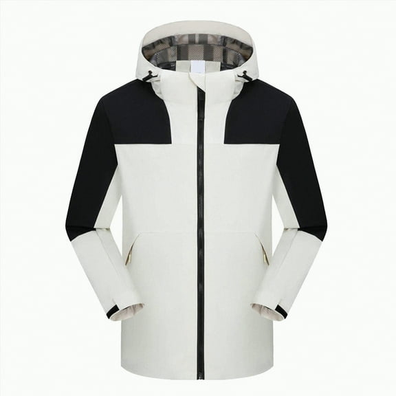 Godom Rain Jackets for Women, Waterproof Raincoat Lightweight Hiking Jackets Windproof Hooded Jacket with Pockets