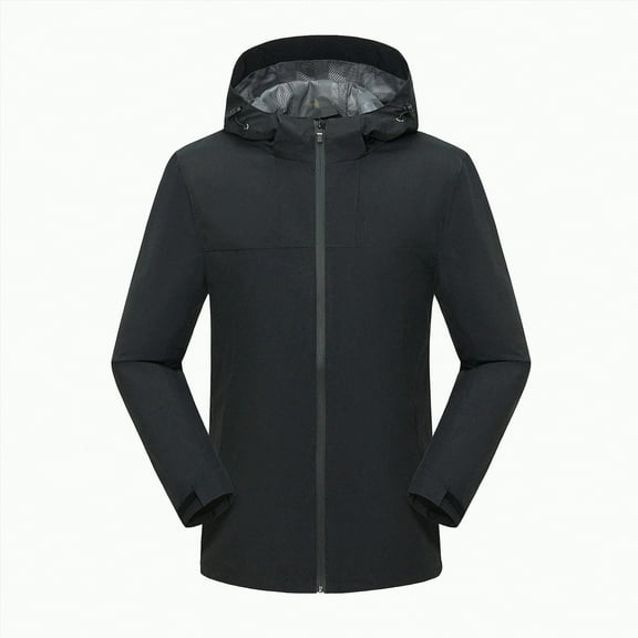 Godom Rain Jackets for Women, Waterproof Raincoat Lightweight Hiking Jackets Windproof Hooded Jacket with Pockets