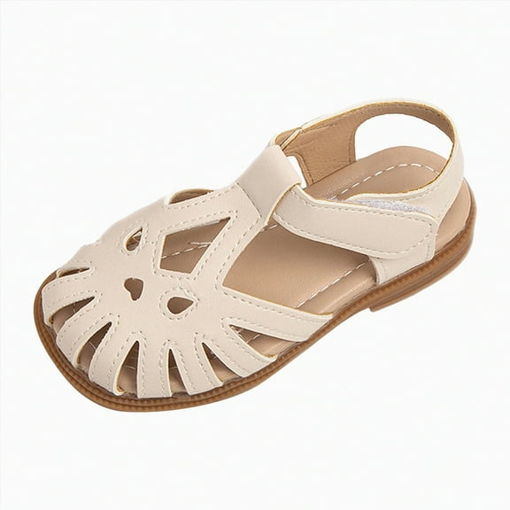 Godom Sandals for Girls Quick Dry Slip-On Lightweight Summer Water Shoe for Toddler Little Big Kid