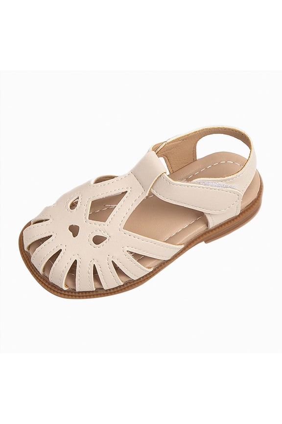 Sandals for Girls Quick Dry Slip-On Lightweight Summer Water Shoe for Toddler Little Big Kid