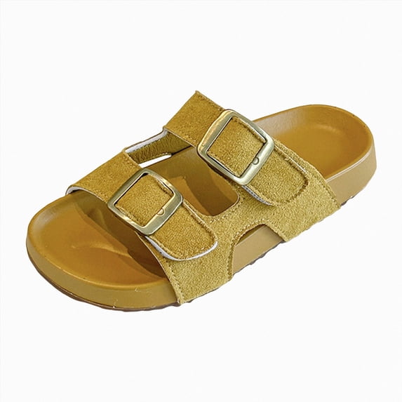 Godom Slippers for Girls Shower Slipper Bathroom Pool Sandals Summer Non-Slip Beach Shoes Kid Cloud Slides