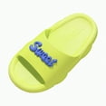thumbnail image 1 of Godom Slippers for Girls Slip on Slide Sandals Non-slip Summer Beach Pool Shoes Kid Cloud Slides, 1 of 5