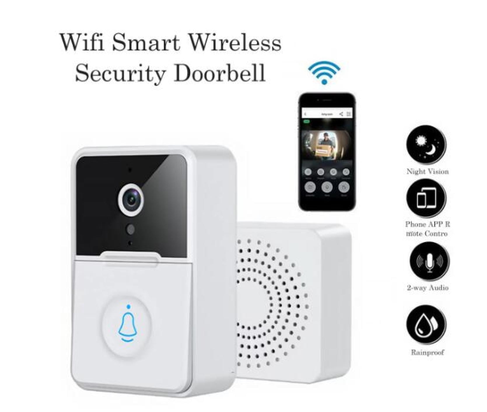 Godom Smart Video Doorbell, Wireless Camera with Chime, 1080P HD