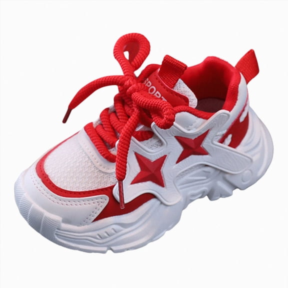 Godom Sneakers for Girls Fashion Autumn Children Girls Sports Shoes Flat Thick Bottom Lightweight Toddler/Little/Big Kid