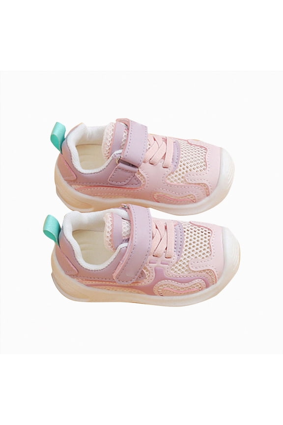 Sneakers for Girls Lightweight Mesh Breathable Adorable Sneakers Soft Walking Shoe