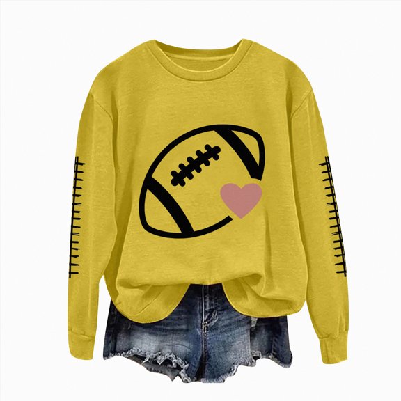 Godom Sweatshirts for Women Crewneck Casual Graphic Long Sleeve Shirts Tunic Tops oversized sweatshirt for womens