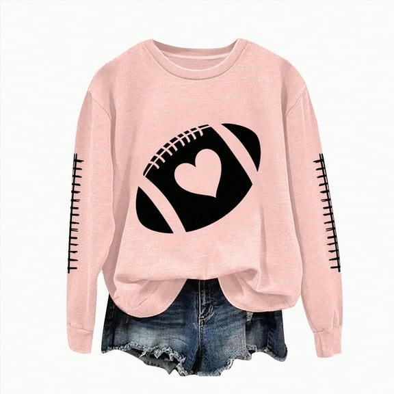 Godom Sweatshirts for Women Crewneck Casual Graphic Long Sleeve Shirts Tunic Tops oversized sweatshirt for womens