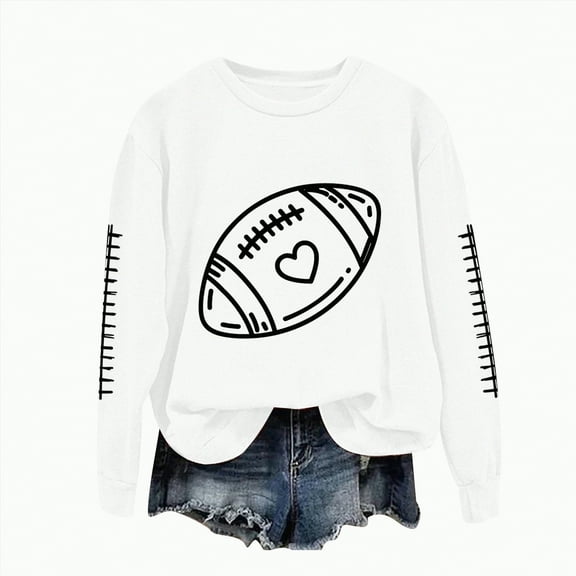 Godom Sweatshirts for Women Crewneck Casual Graphic Long Sleeve Shirts Tunic Tops oversized sweatshirt for womens