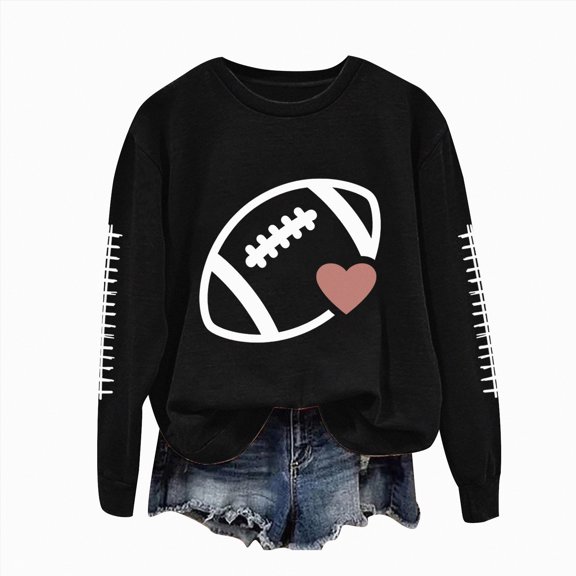 Godom Sweatshirts for Women Crewneck Casual Graphic Long Sleeve Shirts Tunic Tops oversized sweatshirt for womens