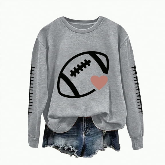 Godom Sweatshirts for Women Crewneck Casual Graphic Long Sleeve Shirts Tunic Tops oversized sweatshirt for womens