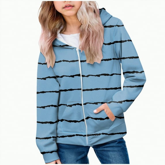 Godom Toddler Boys Full Zip Hoodie Solid Color Casual Active Hooded Sweatshirt Hoodies for Teen Girls