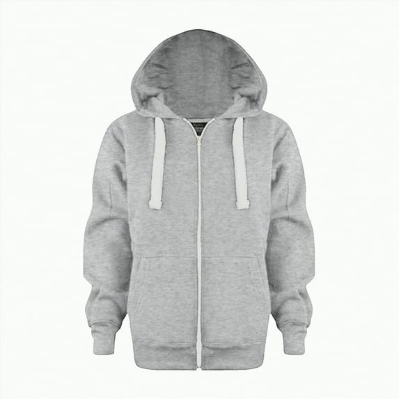 Godom Toddler Boys Zip Up Hoodie Solid Color Hooded Sweatshirt Outerwear