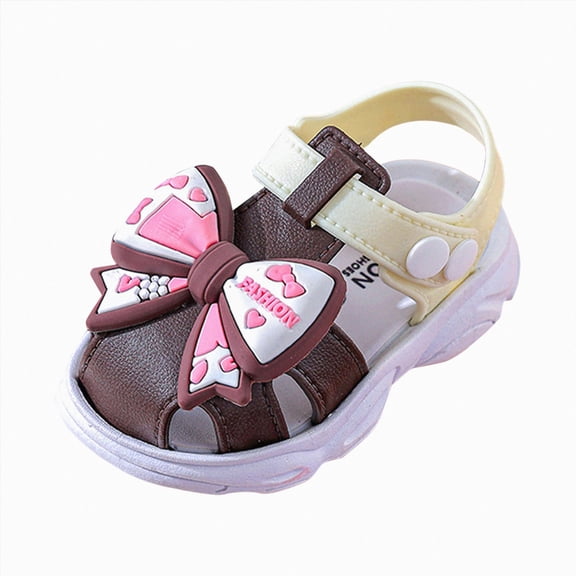 Godom Toddler Girl Sandals Open-Toe Summer Outdoor Sport Sandals Athletic Lightweight for Toddler Little Big Kid