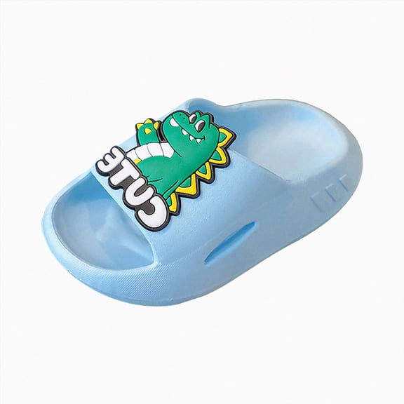 Godom Toddler Slippers Pool Slides Arch Support Quick Drying Non Slip Summer Slipper Indoor Outdoor Shoes