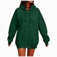 thumbnail image 1 of Godom Women Hoodies Oversized Fleece Long Sleeve Comfy Casual Basic Pullover Sweatshirts 2025 Fall Outfits Y2K Clothes, 1 of 7