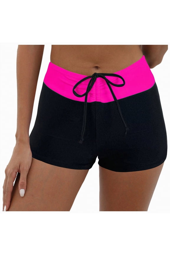 Women Swimsuit Shorts Tankini Swim Briefs Bottom Boardshort Summer Swimwear Beach Trunks for Women S-XXL