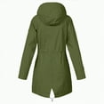 thumbnail image 1 of Godom Women's Waterproof Rain Jacket Lightweight Waterproof Lightweight Outdoor Hiking Travel Camp Full Zip Long Hooded Trench, 1 of 7