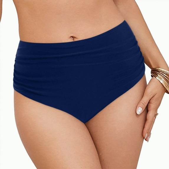 Godom Womens Convertible High Leg Swim Bottom Separates Multicolor S-XXL