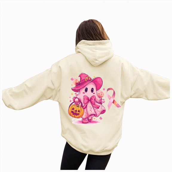 Godom Womens Floral Hoodies Sweatshirts Casual Long Sleeve Loose Fit Drawstring Hooded Pullover