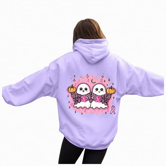 Godom Womens Floral Hoodies Sweatshirts Casual Long Sleeve Loose Fit Drawstring Hooded Pullover