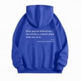 thumbnail image 1 of Godom Womens Hoodies Letter Print Oversized Sweatshirts Fall Fashion 2025 Long Sleeve Solid Color Hoode Sweatshirt with Pockets, 1 of 4