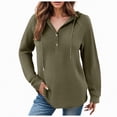 thumbnail image 1 of Godom Womens Hoodies Pullover Sweaters Tunic Tops for Women Loose Fit Dressy Oversized Sweatshirt with Buttons, 1 of 7