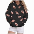 thumbnail image 1 of Godom Womens Long Sleeve Drawstring Hooded Sweatshirt, Casual Loose Pocketed Hoodie for Women, 1 of 5