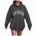 thumbnail image 1 of Godom Womens Oversized Hoodies 2025 Fleece Sweatshirts Long Sleeve Pullover with Pocket Fall Winter Y2k Clothes, 1 of 7