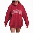 thumbnail image 1 of Godom Womens Oversized Hoodies 2025 Fleece Sweatshirts Long Sleeve Pullover with Pocket Fall Winter Y2k Clothes, 1 of 7
