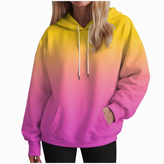 Godom Womens Oversized Hoodies 2025 Fleece Sweatshirts Long Sleeve Pullover with Pocket Fall Winter Y2k Clothes