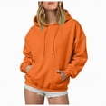 thumbnail image 1 of Godom Womens Oversized Hoodies Fleece Sweatshirts Fall Fashion 2025 Pullover Winter Clothes, 1 of 6