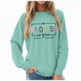 thumbnail image 1 of Godom Womens Sweatshirt Crewneck Long Sleeve Shirts Loose Fit Letter Print Tops Fall Fashion, 1 of 7