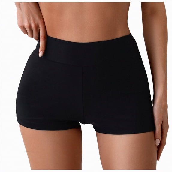 Godom Womens Swim Shorts Solid Tankini Bottoms Swimsuit Bathing Suit Swimming Shorts Swimwear S-XL