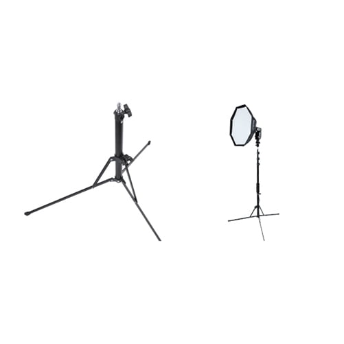 Godox AD-S16 Low Location Flash Terminal 1/4''&3/8'' Flash Light Stands for WITSTRO Speedlite AD180 AD360 1/4" Thread Tripod
