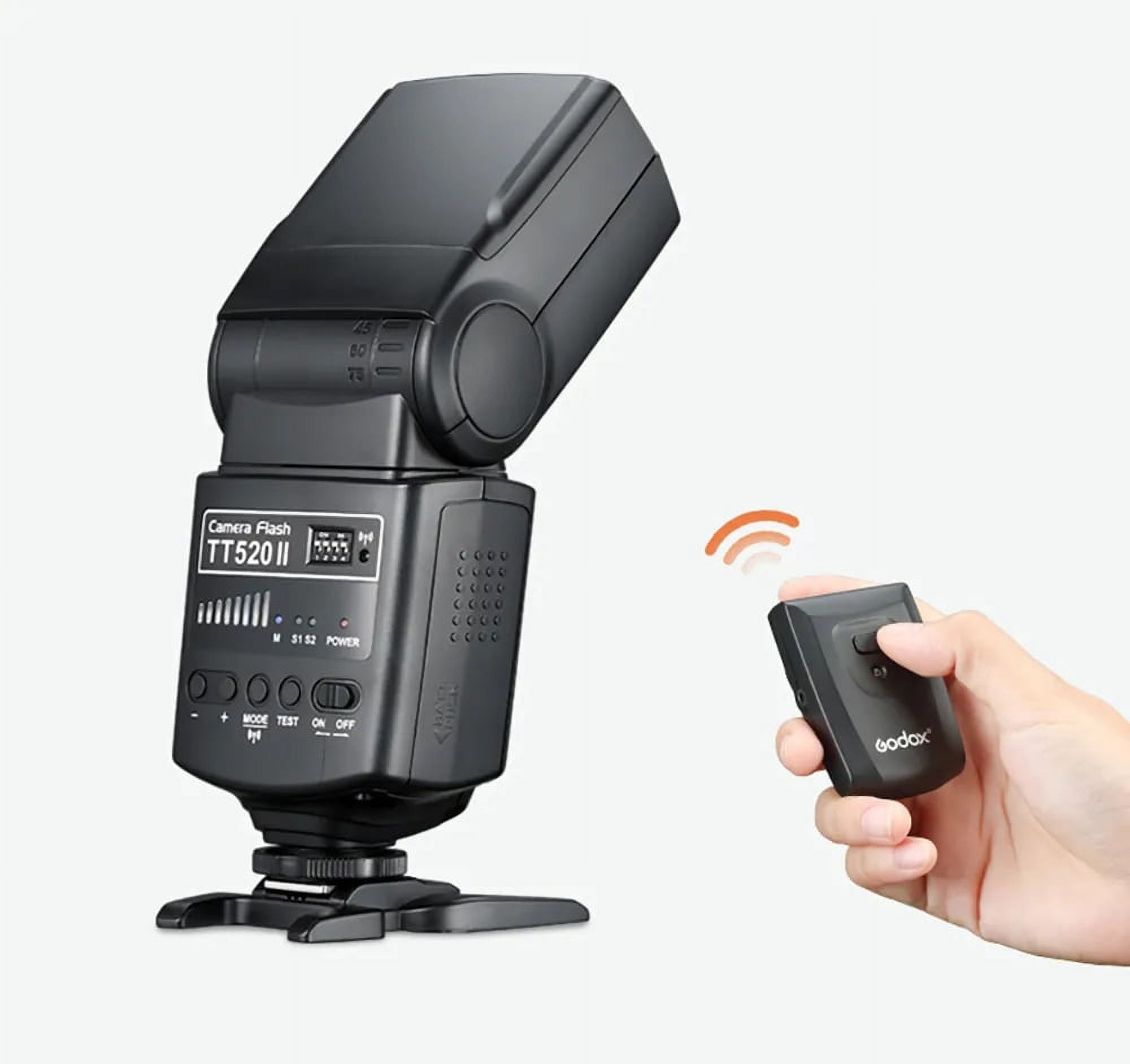 Godox Camera Flash TT520II with Buildin 433MHz Wireless Signal for