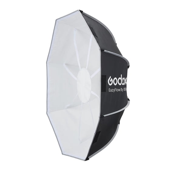 Godox EazyFlow Foldable Bowens Mount Beauty Dish 33.5" (Black & White)