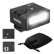 Godox iM30 Mini Manual Camera Flash, GN15, 3.6s Recycle Time, S1/S2 Optical Trigger, Compact Design