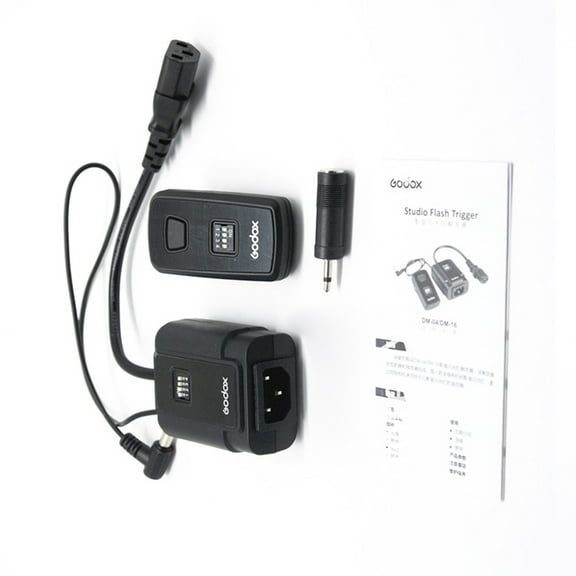 Godox Flash Trigger,Wireless Remote Receiver 16-Channel Studio Wireless Radirus 16-Channel Enhanced Studio Receiver 16-Channel Enhanced