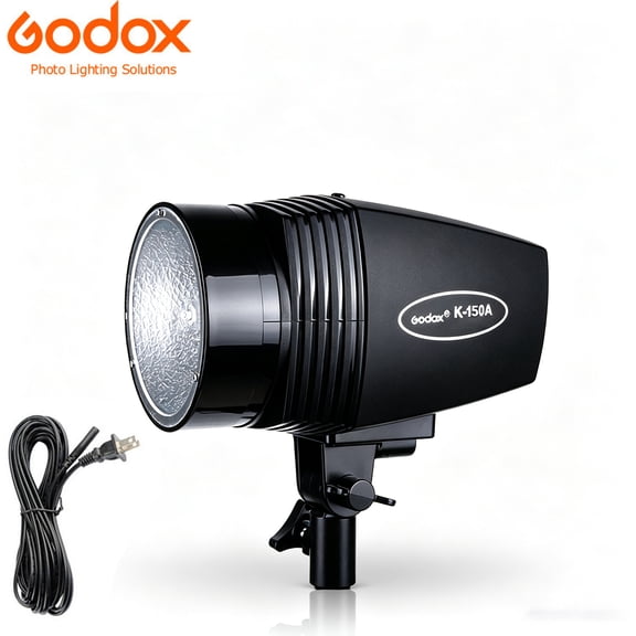Godox K150A Studio Flash Strobe Light for Phototgraphy,150W Compact Monolight Photoshoot Daylight Strobe Lighting,5600K color temp,N42 0.5-3s Recycle Time, Fast Recycle for Portrait, Wedding & Produc