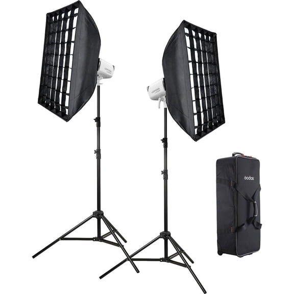 Godox Litemons LA150R RGB LED Monolight (2-Light Kit) White